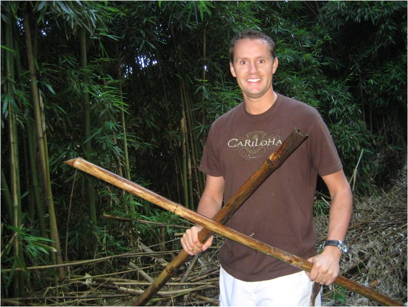 Jeff Pedersen in Bamboo Forest