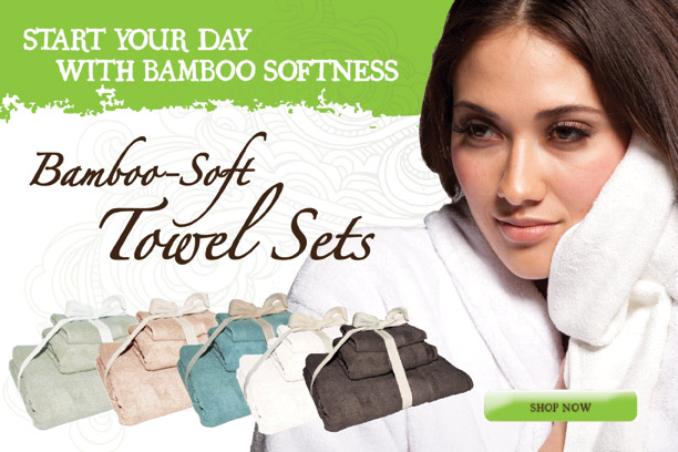 bamboo towels by cariloha