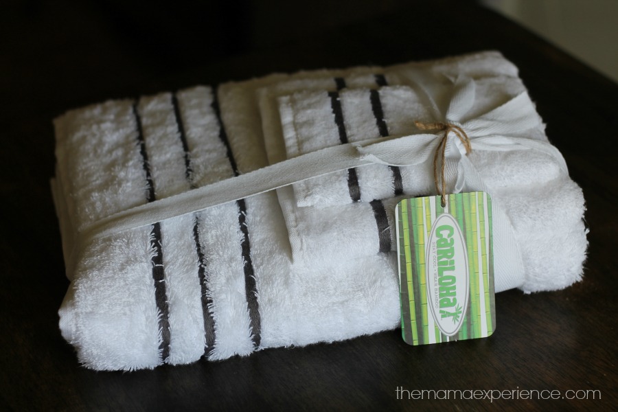 Cariloha Bamboo Towel Set Graphite