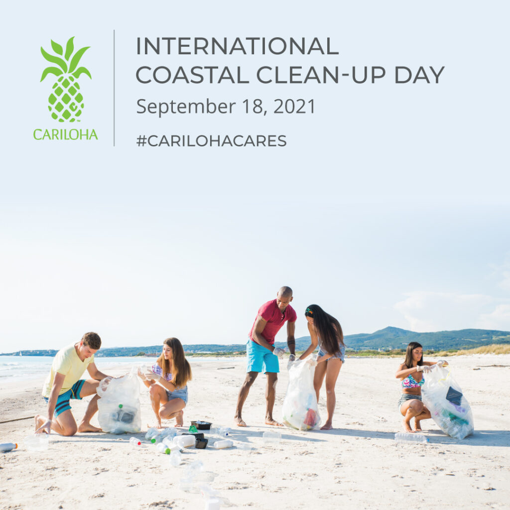 How to Care with Cariloha on International Coastal Clean-Up Day