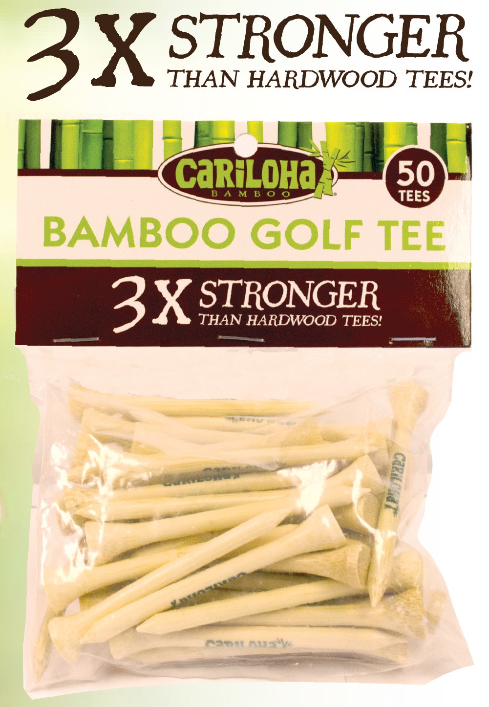 Cariloha Bamboo Golf Tees