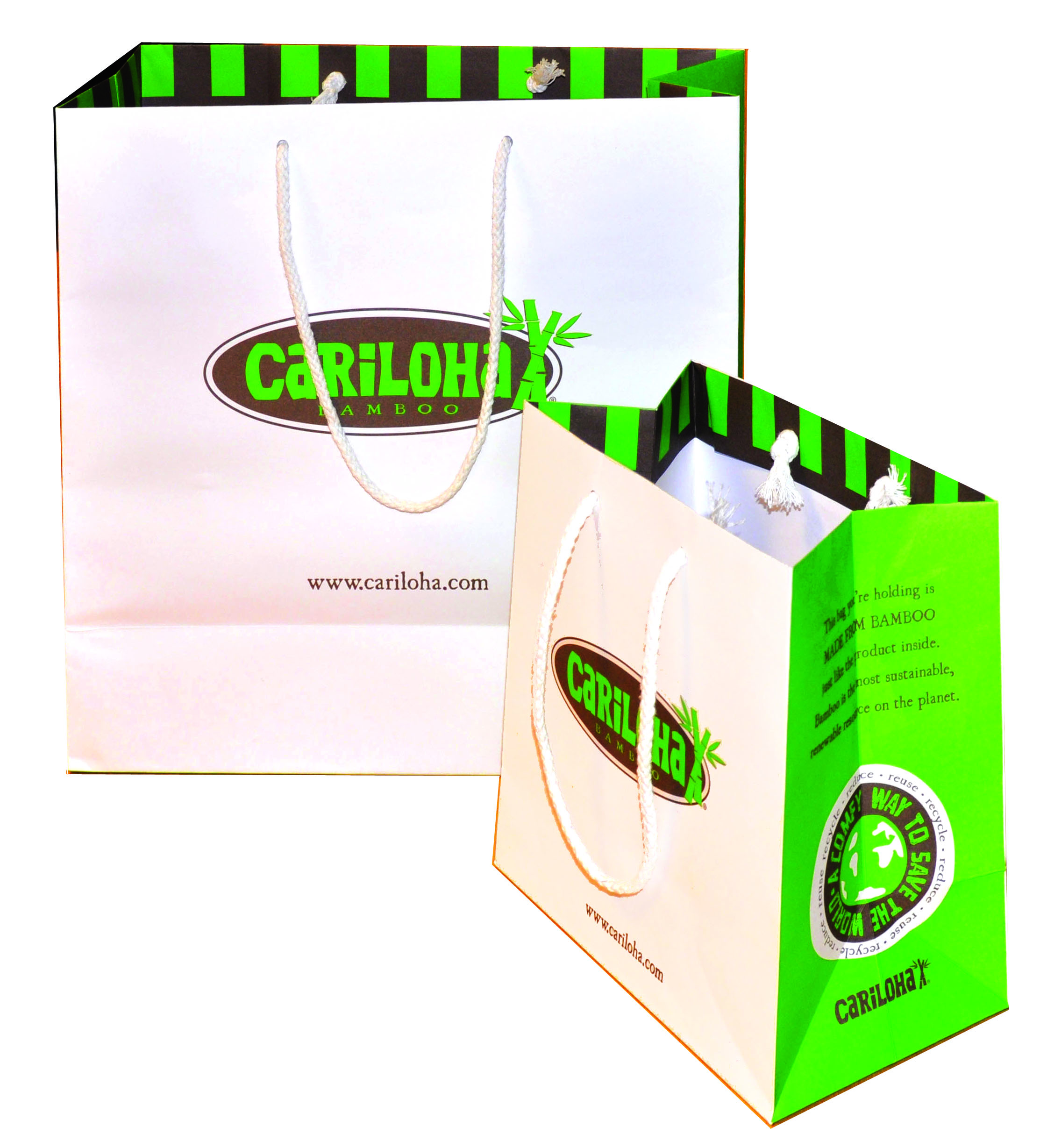 Cariloha Bamboo Retail Bag