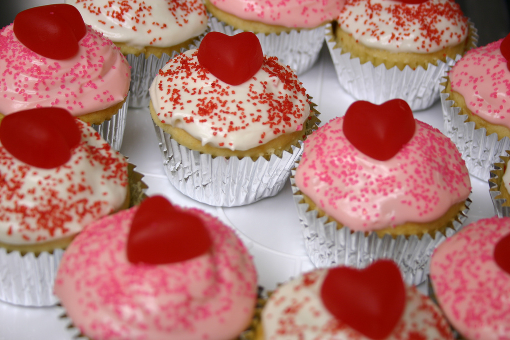 Valentine's Day Cupcakes by Dyanna
